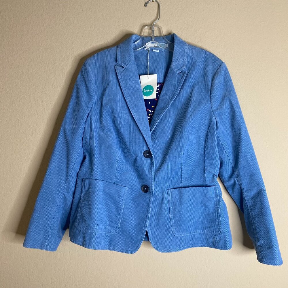 NEW boden stamford corduroy blazer jacket